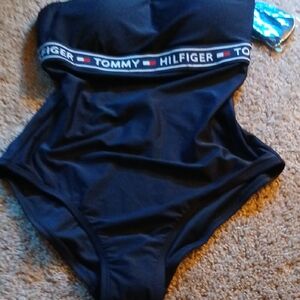 Tommy Hilfiger Navy One Piece Swimsuit